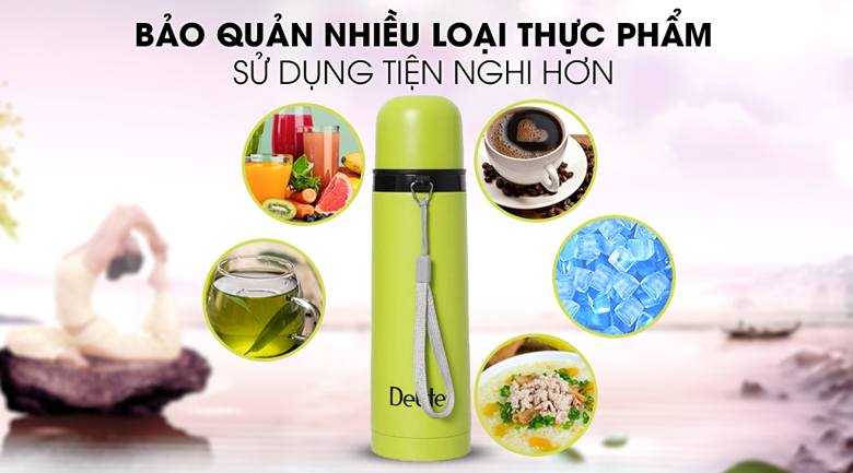 Bình giữ nhiệt inox 500 ml Delites BKB-011-050