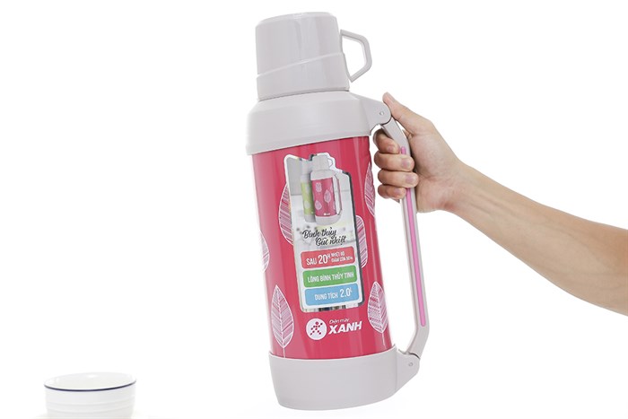 Bình thủy giữ nhiệt 2 lít DMX-BT002 Màu Hồng