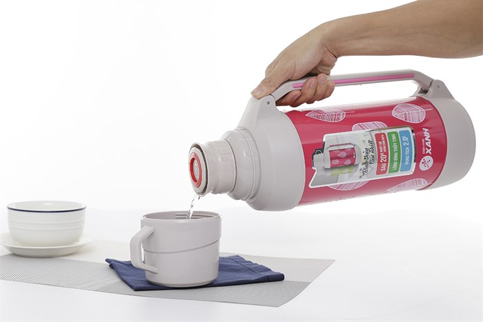 Bình thủy giữ nhiệt 2 lít DMX-BT002 Màu Hồng