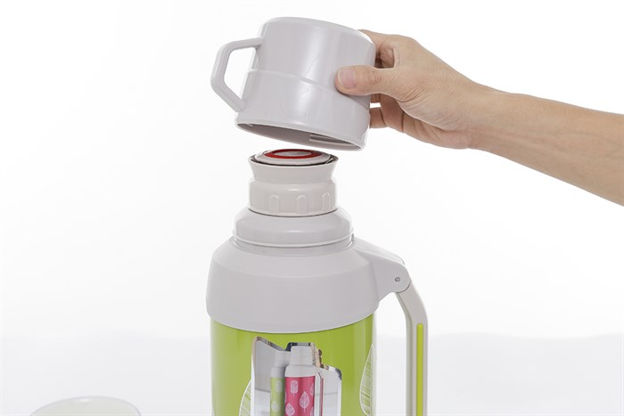 Bình thủy giữ nhiệt 2 lít DMX-BT002 Màu Xanh lá