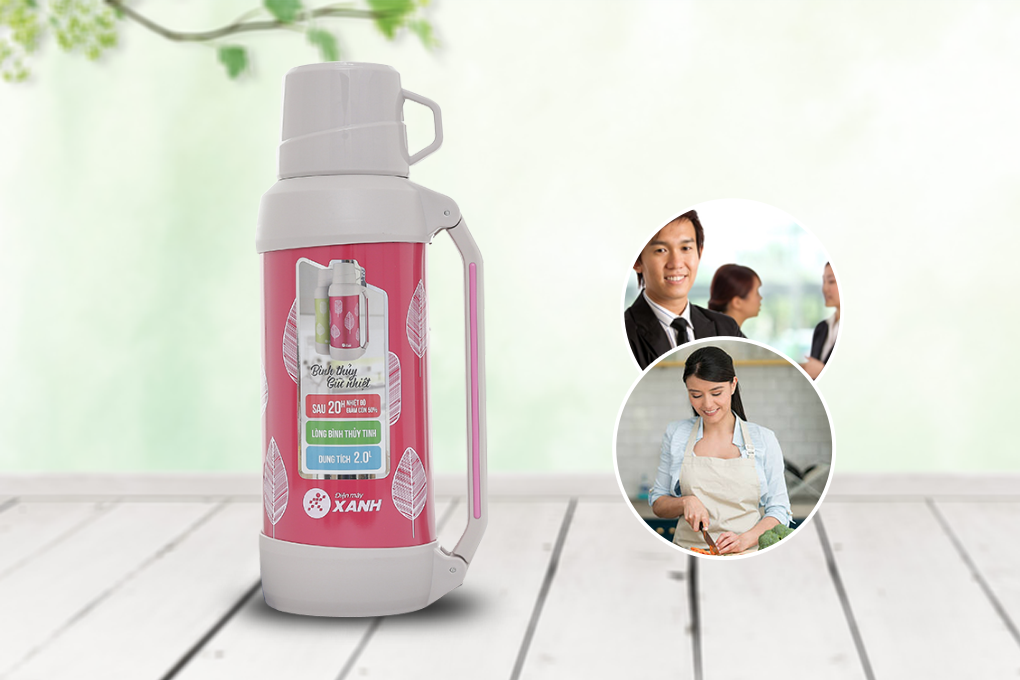 Bình thủy giữ nhiệt 2 lít DMX-BT002