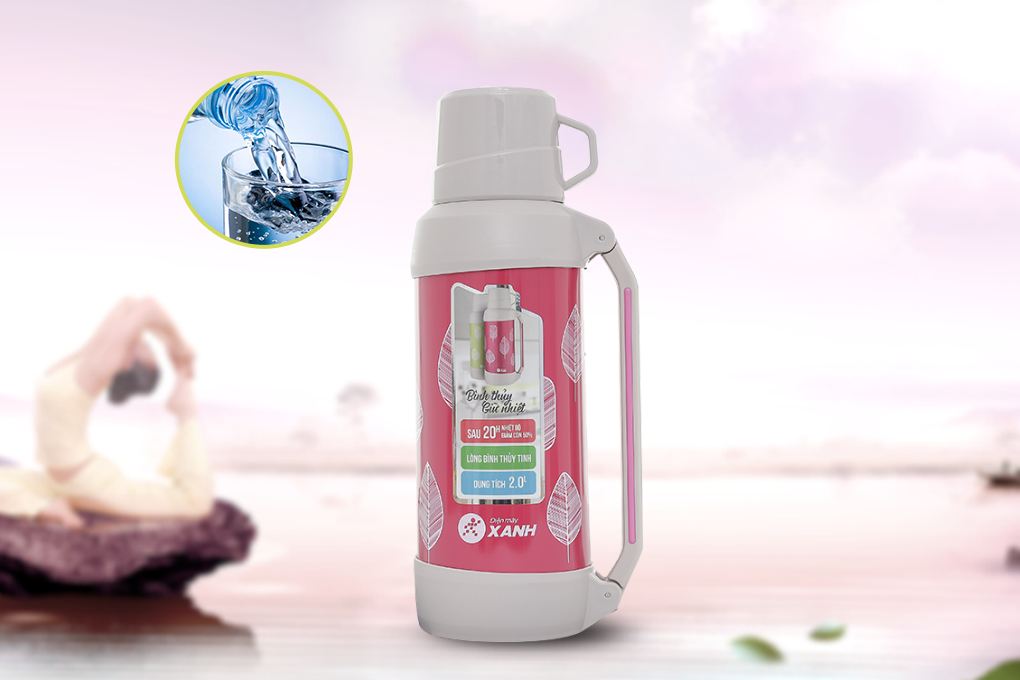 Bình thủy giữ nhiệt 2 lít DMX-BT002