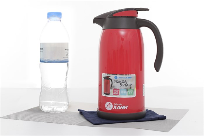 Bình thủy giữ nhiệt 1.3 lít DMX-BT001 Màu Đỏ