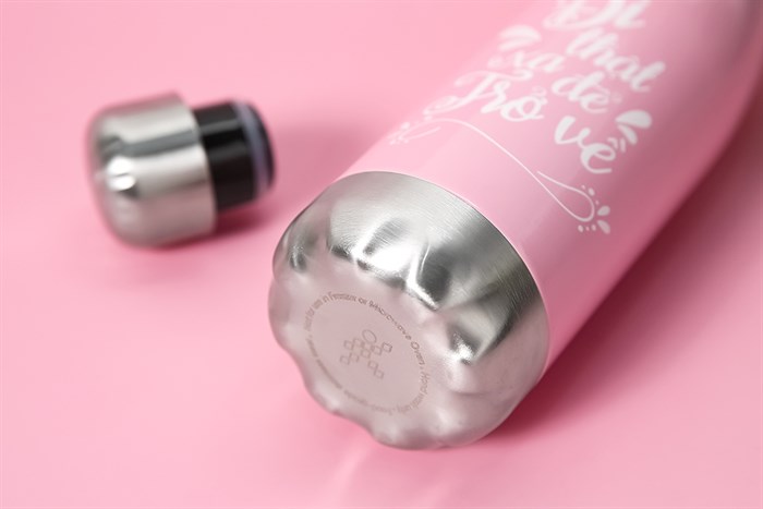 Bình giữ nhiệt inox 500 ml DMX BG001 Màu Hồng