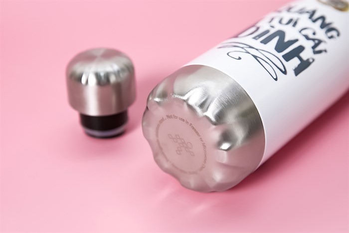 Bình giữ nhiệt inox 500 ml DMX BG001 Màu Trắng