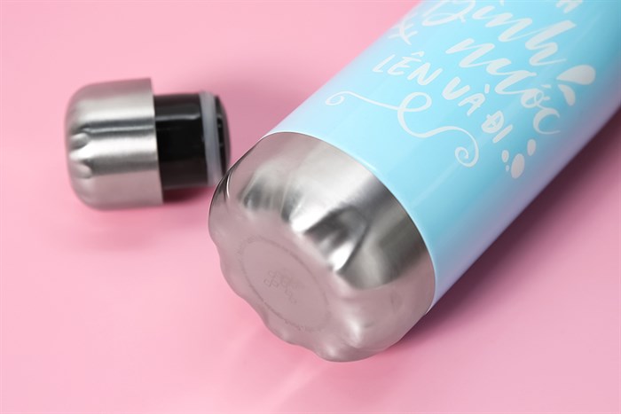 Bình giữ nhiệt inox 500 ml DMX BG001 Màu Xanh Dương