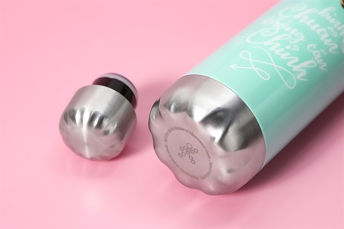 Bình giữ nhiệt inox 500 ml DMX BG001 Màu Xanh lá