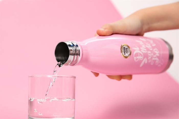 Bình giữ nhiệt inox 500 ml DMX BG001 Màu Hồng