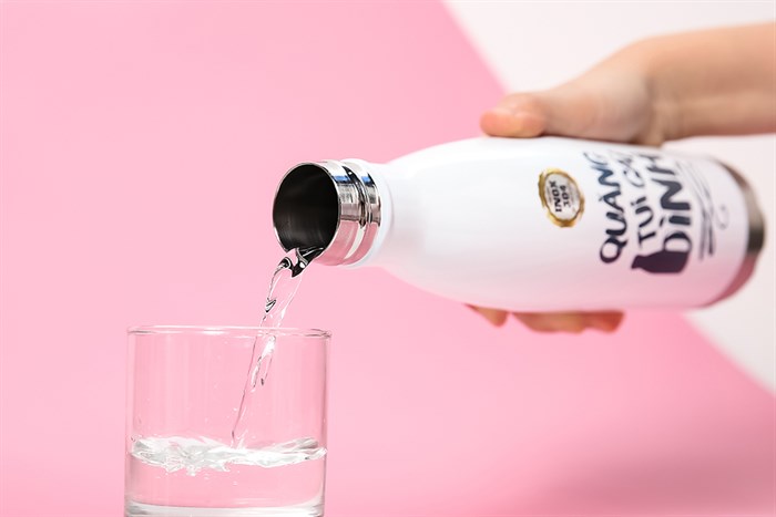 Bình giữ nhiệt inox 500 ml DMX BG001 Màu Trắng