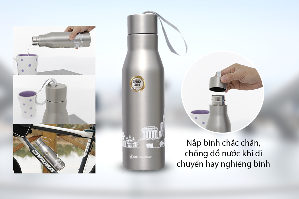 Bình giữ nhiệt inox 500 ml DMX BG002