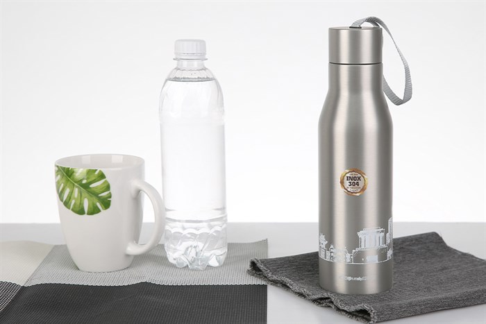 Bình giữ nhiệt inox 500 ml DMX BG002 Màu Bạc