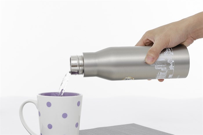 Bình giữ nhiệt inox 500 ml DMX BG002 Màu Bạc