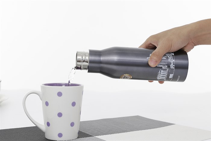 Bình giữ nhiệt inox 500 ml DMX BG002 Màu Đen