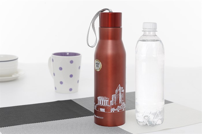 Bình giữ nhiệt inox 500 ml DMX BG002 Màu Đỏ