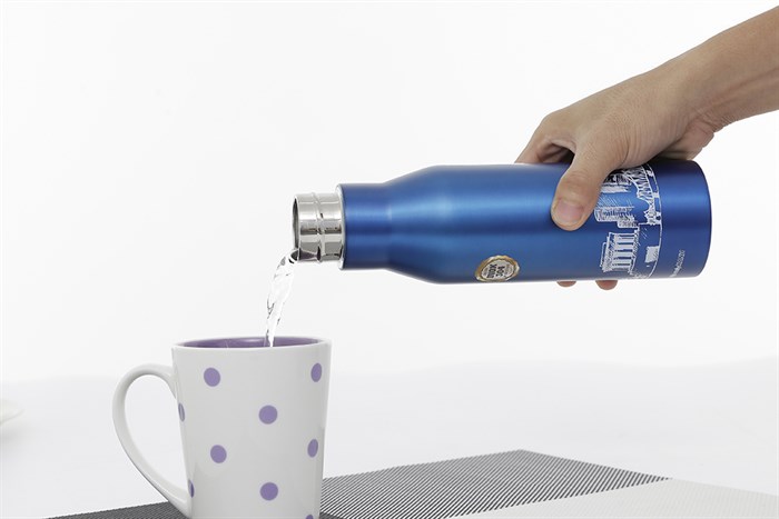 Bình giữ nhiệt inox 500 ml DMX BG002 Màu Xanh Dương