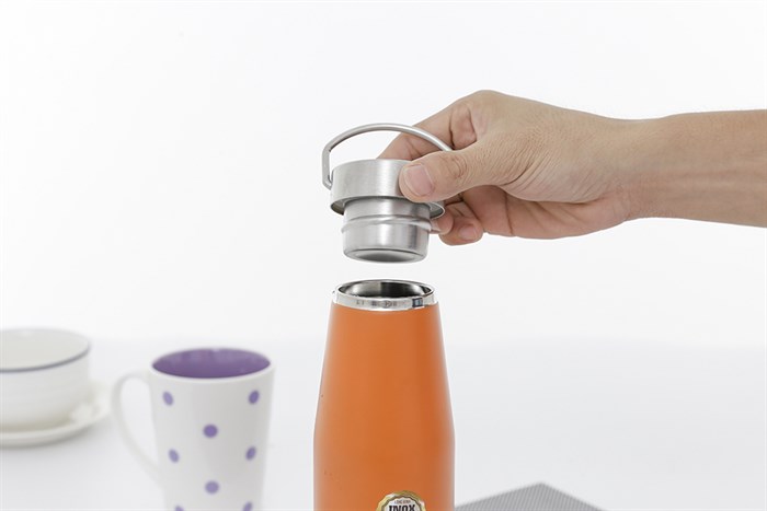 Bình giữ nhiệt inox 500 ml DMX BG003 Màu Cam