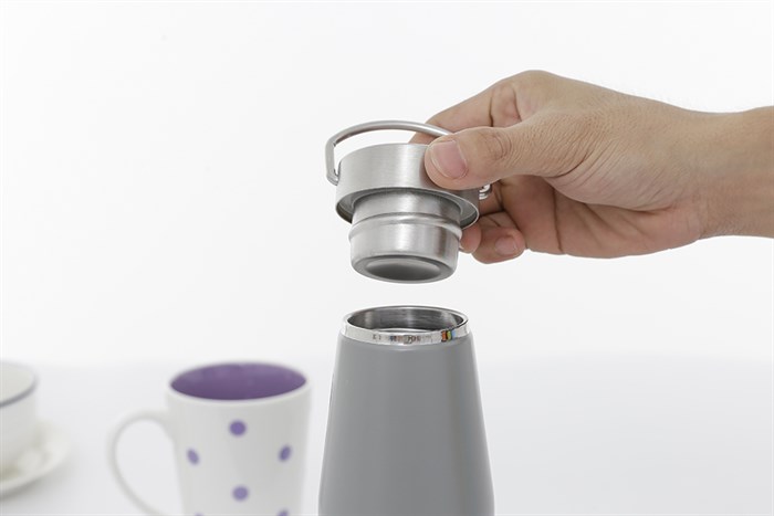 Bình giữ nhiệt inox 500 ml DMX BG003 Màu Xám