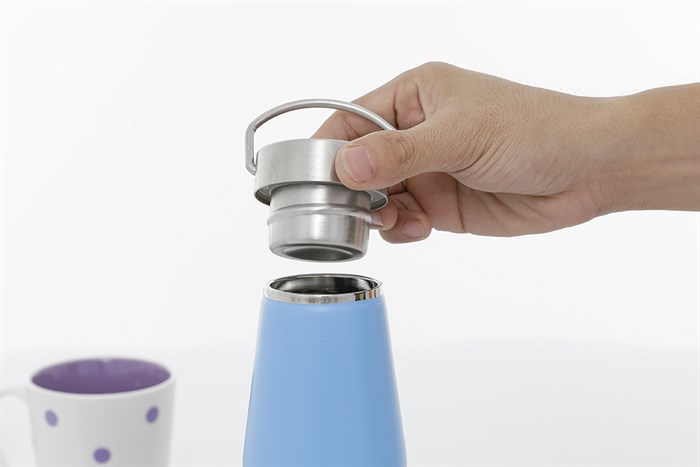 Bình giữ nhiệt inox 500 ml DMX BG003 Màu Xanh Dương