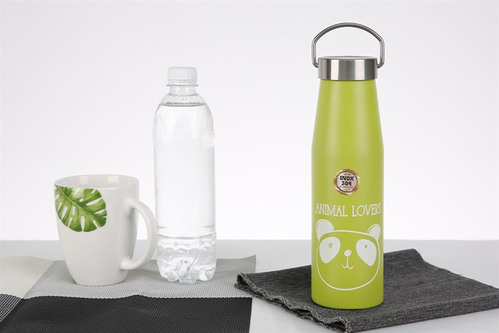 Bình giữ nhiệt inox 500 ml DMX BG003 Màu Xanh lá