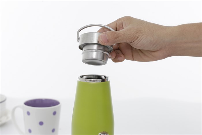 Bình giữ nhiệt inox 500 ml DMX BG003 Màu Xanh lá