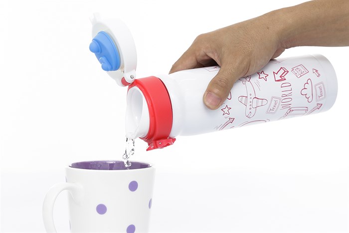 Bình giữ nhiệt inox 500 ml DMX BG005 Màu Hồng