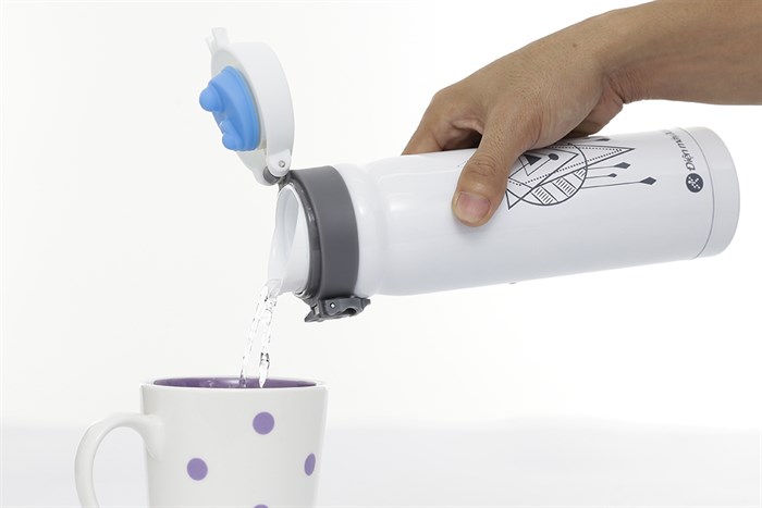 Bình giữ nhiệt inox 500 ml DMX BG005 Màu Trắng
