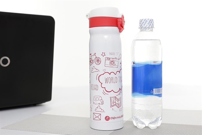 Bình giữ nhiệt inox 500 ml DMX BG005 Màu Hồng