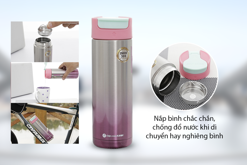 Bình giữ nhiệt inox 470 ml DMX BG006