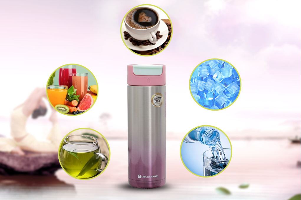 Bình giữ nhiệt inox 470 ml DMX BG006