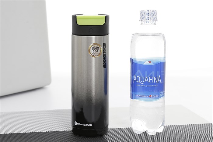 Bình giữ nhiệt inox 470 ml DMX BG006 Màu Đen