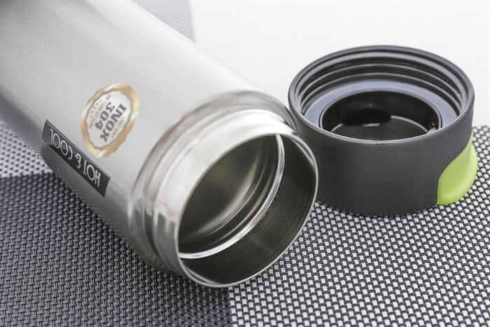 Bình giữ nhiệt inox 470 ml DMX BG006 Màu Đen