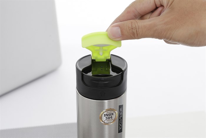 Bình giữ nhiệt inox 470 ml DMX BG006 Màu Đen