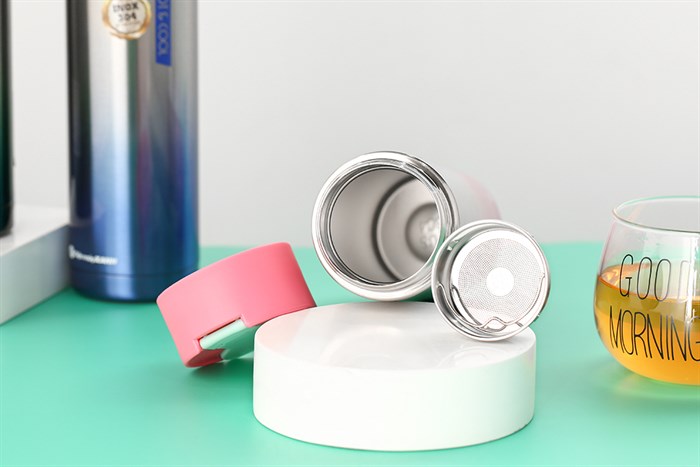 Bình giữ nhiệt inox 470 ml DMX BG006 Màu Hồng