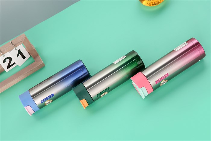 Bình giữ nhiệt inox 470 ml DMX BG006 Màu Hồng