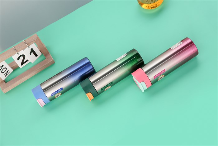 Bình giữ nhiệt inox 470 ml DMX BG006 Màu Xanh lá