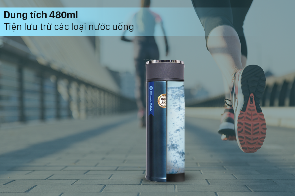 Bình giữ nhiệt inox 480 ml DMX BG007