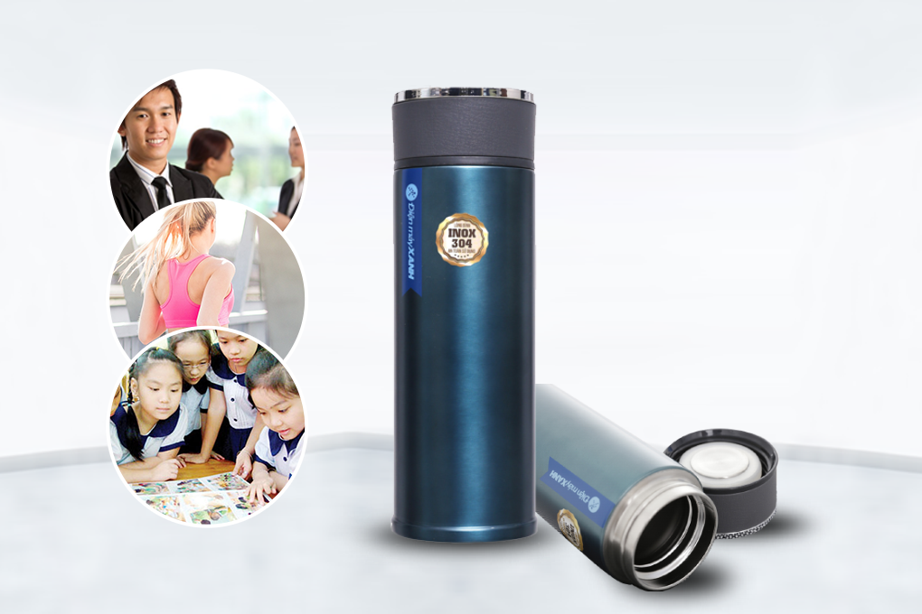Bình giữ nhiệt inox 480 ml DMX BG007