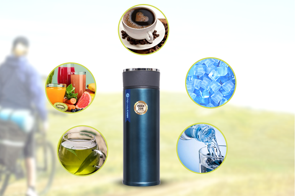 Bình giữ nhiệt inox 480 ml DMX BG007