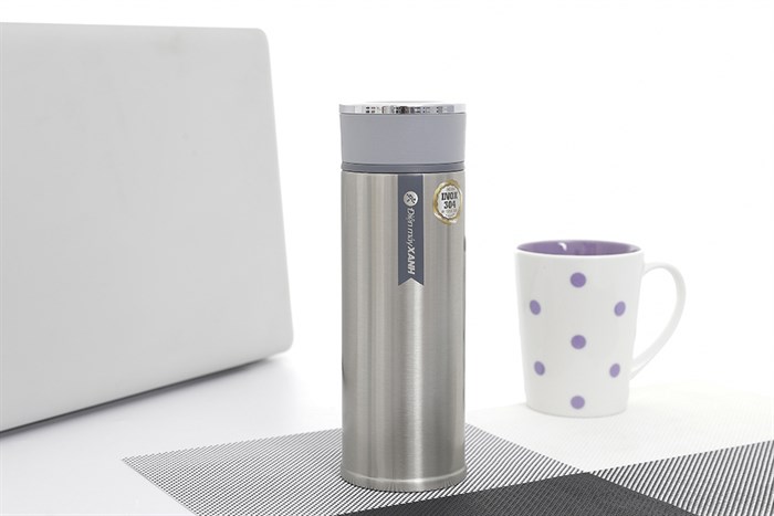 Bình giữ nhiệt inox 480 ml DMX BG007 Màu Bạc