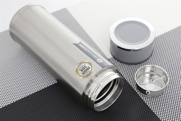 Bình giữ nhiệt inox 480 ml DMX BG007 Màu Bạc