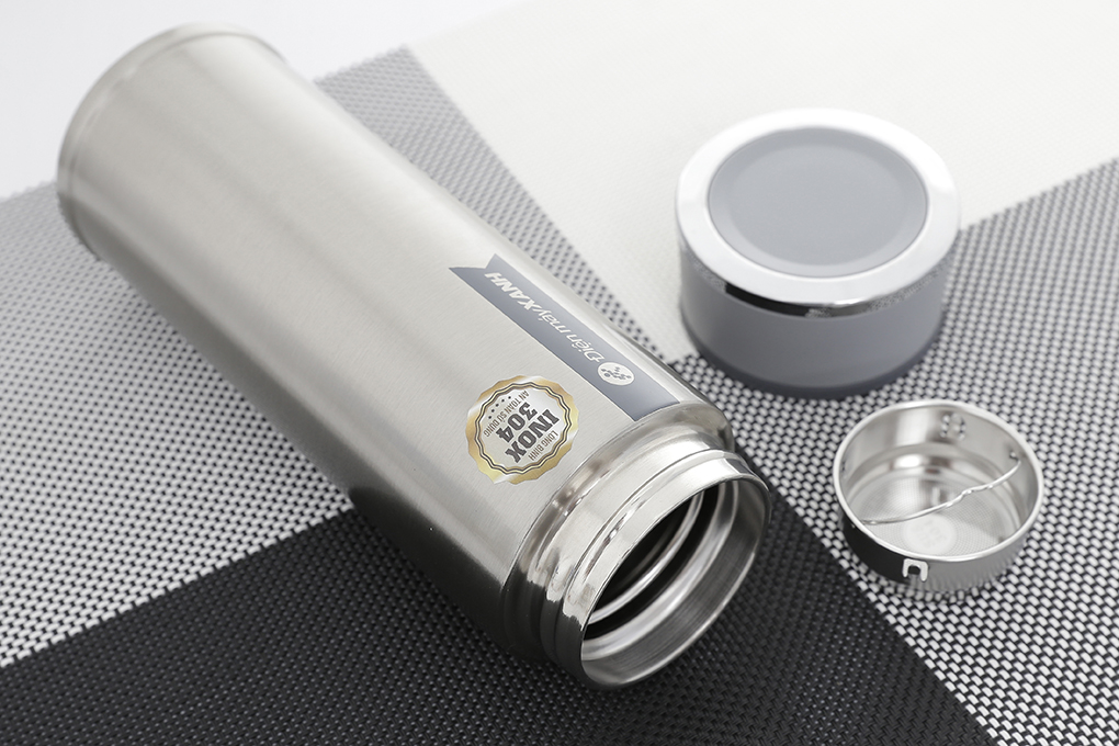 Bình giữ nhiệt inox 480 ml DMX BG007 Màu Bạc