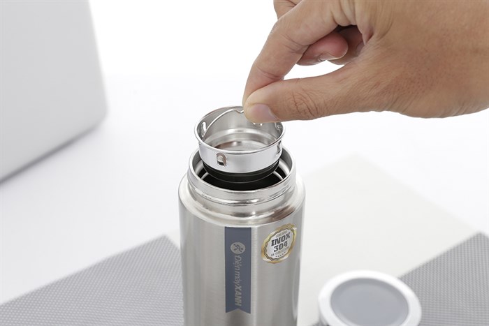 Bình giữ nhiệt inox 480 ml DMX BG007 Màu Bạc