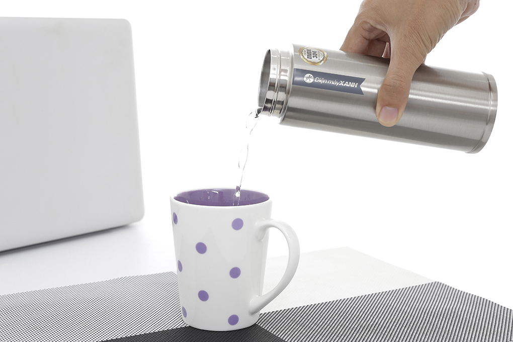 Bình giữ nhiệt inox 480 ml DMX BG007 Màu Bạc