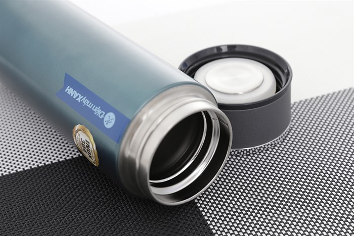 Bình giữ nhiệt inox 480 ml DMX BG007 Màu Xanh