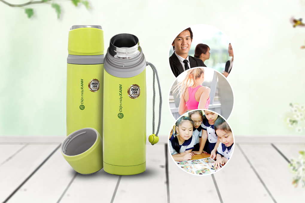 Bình giữ nhiệt inox 600 ml DMX BG008