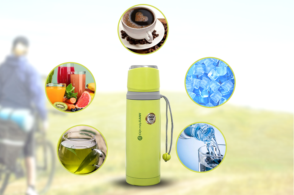 Bình giữ nhiệt inox 600 ml DMX BG008