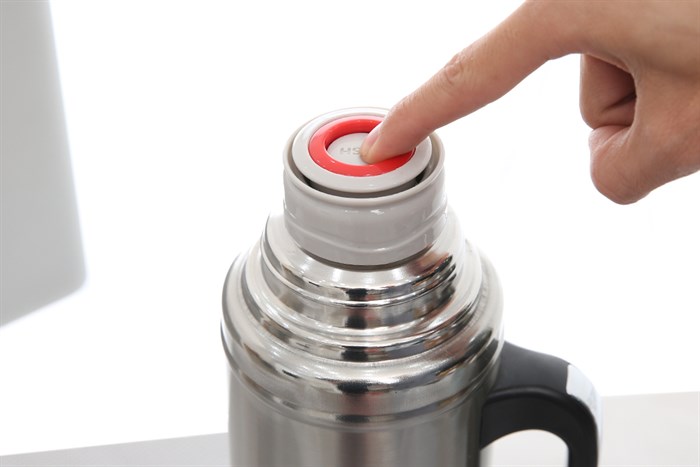 Bình giữ nhiệt inox 1.2 lít DMX BT006 Màu Bạc