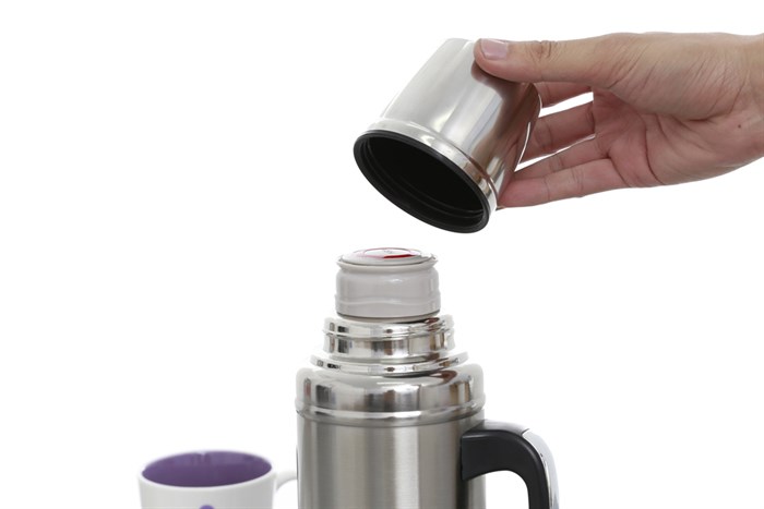 Bình giữ nhiệt inox 1.2 lít DMX BT006 Màu Bạc