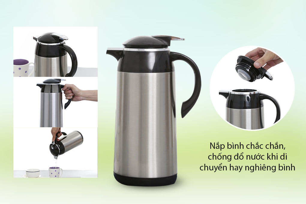 Bình giữ nhiệt inox 1.9 lít DMX-BT004