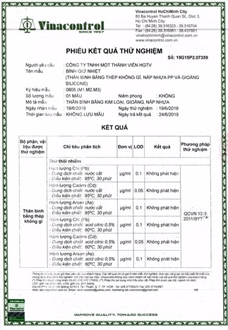Bình giữ nhiệt inox 1.1 lít DMX-BT009 Màu Bạc